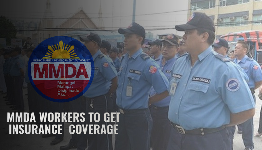 MMDA Workers Get Insurance