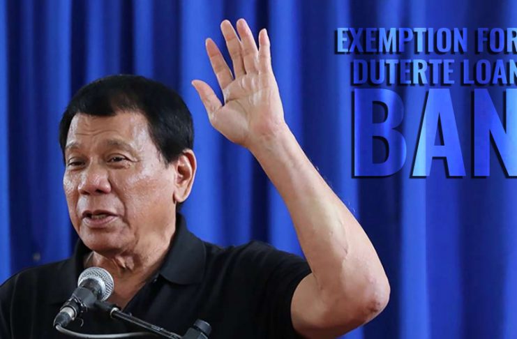 Duterte Loan Ban