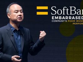 SoftBank Founder ‘Embarrassed’