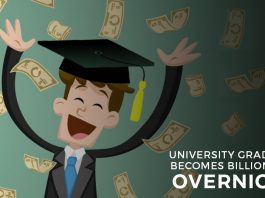 University Graduate Becomes Billionaire Overnight