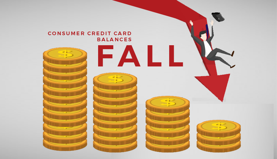 Credit Card Balances Fall