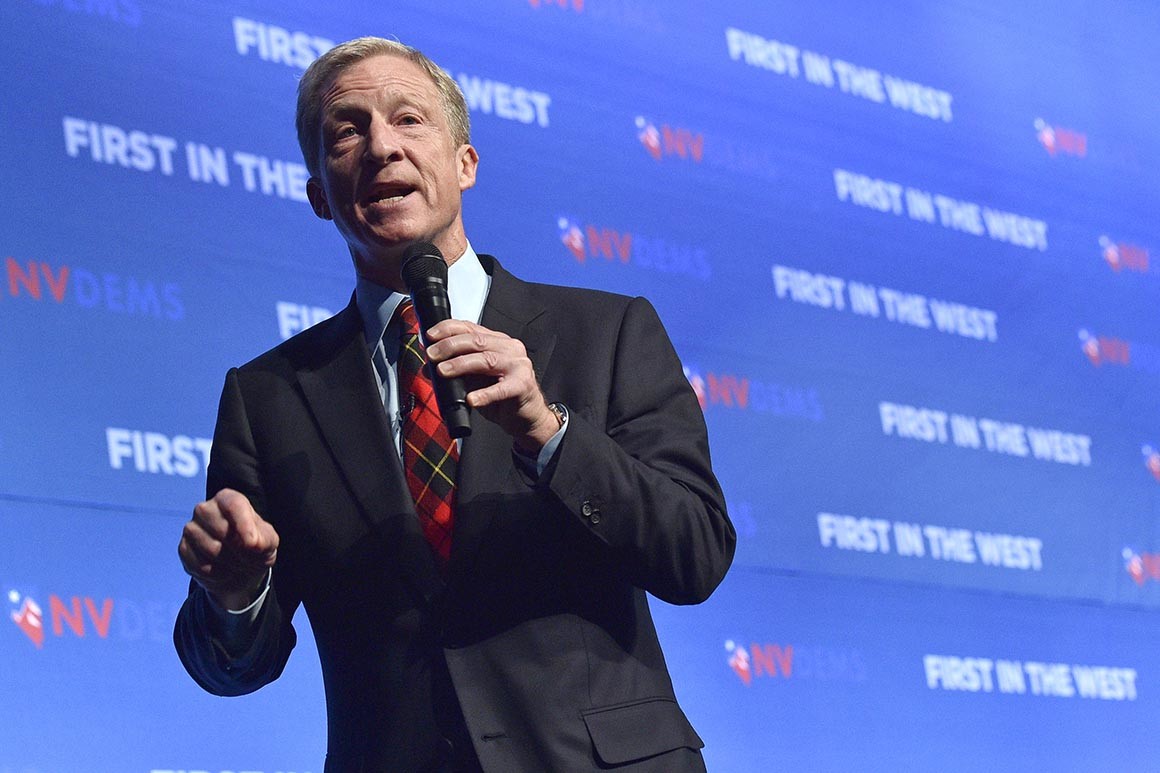 Steyer Challenges Bloomberg to Support Wealth Tax