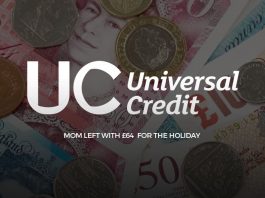Mom Left with £64 for the Holidays as Universal Credit Issues