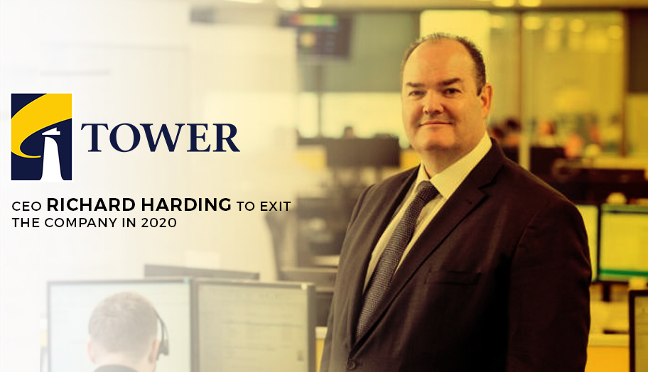 Tower Insurance CEO Richard Harding to Exit
