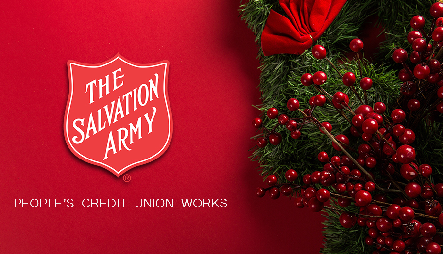 People’s Credit Union Works with Salvation Army