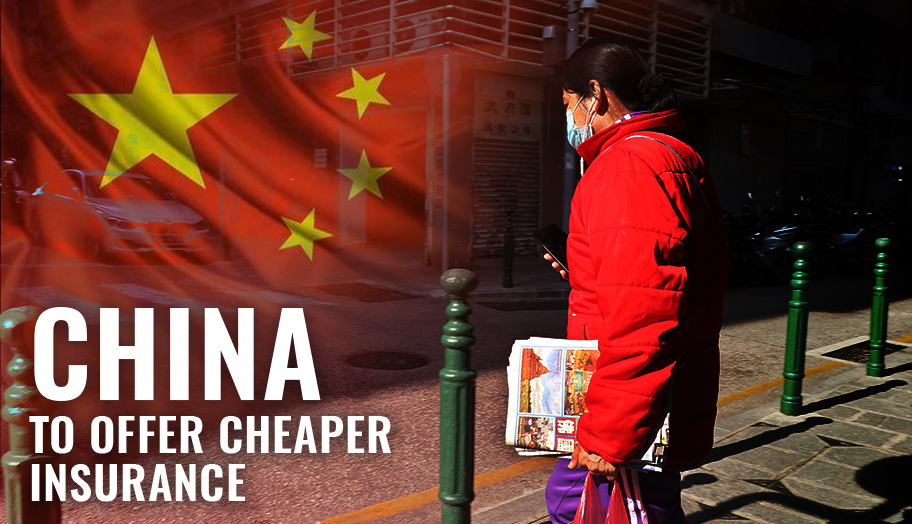 China to Offer Cheaper Insurance