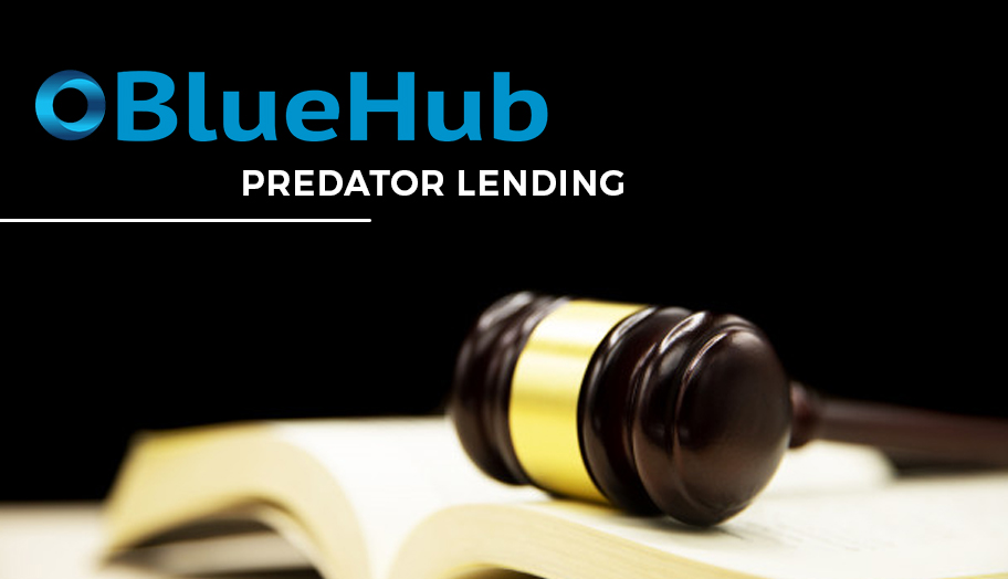  BlueHub Sued for Predatory Lending