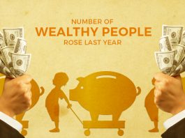 Number of Wealthy People Rose