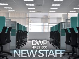 DWP Hires 1,500 New Staff