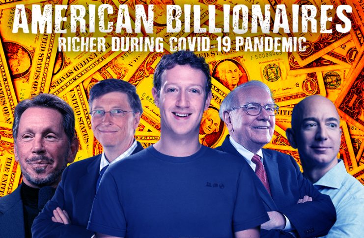 American Billionaires Richer by $434 Billion