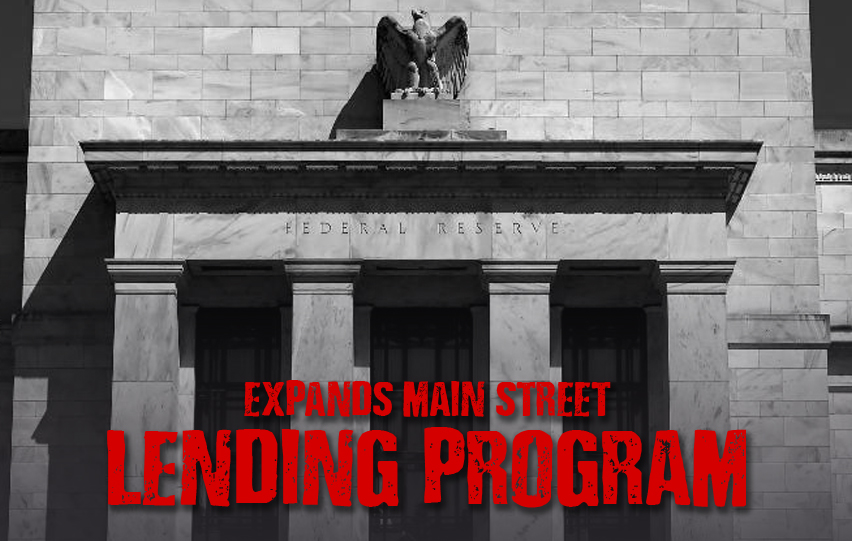 Federal Reserve  Expands Lending Program