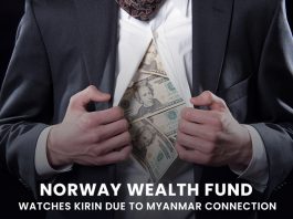 Norway Wealth Fund Watches Kirin Holdings