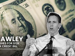 Hawley Pushes Child Tax Credit Bill