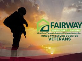 Fairway Wholesale Lending Funds AWI Service Dogs