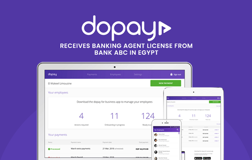 Dopay Receives Banking Agent Licence